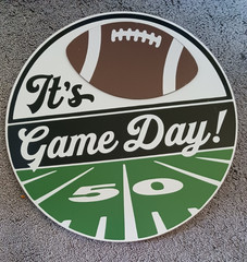 57pcs (see below) BROTHER SISTER DESIGN STUDIO Super Bowl Football Party Decor