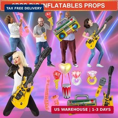 Bulk Opulent Photo Booth Props Set for Adult, Novelty Funny Hats and Glasses, Co