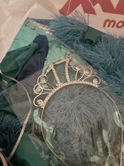 Dancing Queen Disco 17th Birthday Party Decoration Set Blue Silver Teal