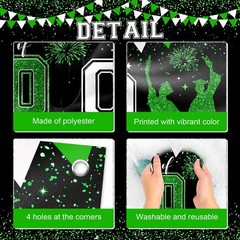 Green Graduation Decorations Outdoor Congrats Grad Banner Large We Are So Pro…