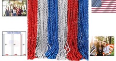 Patriotic Independence Day Necklaces 120pcs