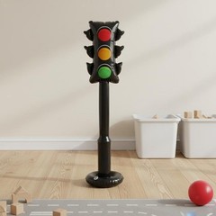 Inflatable Traffic Light Easy to Inflate PVC Traffic Light Toy Portable