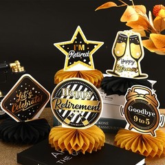 10 Pcs Retirement Party Decorations, Retirement Party Supplies Retirement Table