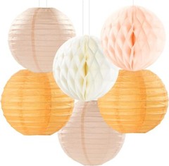 Beige-Orange Peach Fall Variety Pack, Beige Light-Orange
