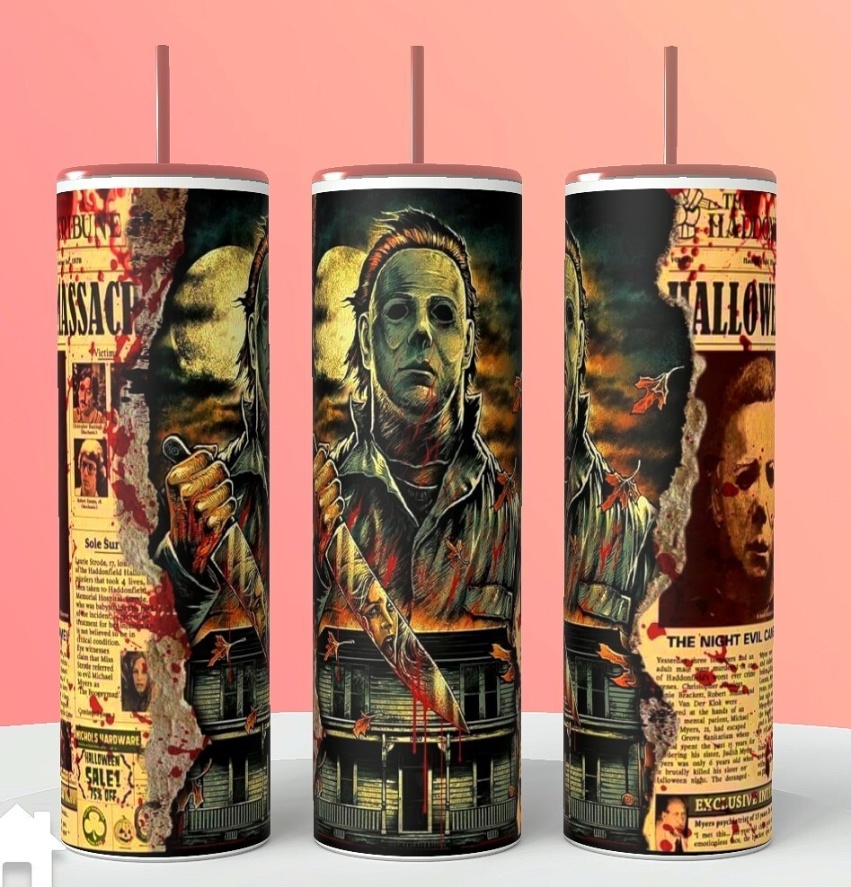 Halloween, Horror 20oz Stainless Steel Tumbler