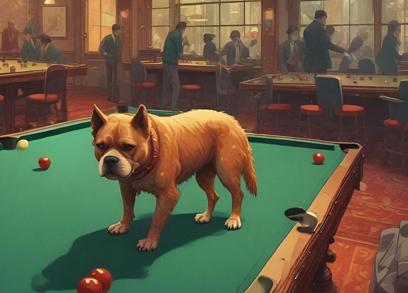 Dog In The Pub Artwork