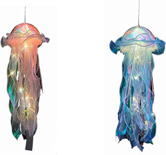 Jellyfish Hanging Decor,Room Decor, Set of 5,Under the Sea Party Decorations,Jel