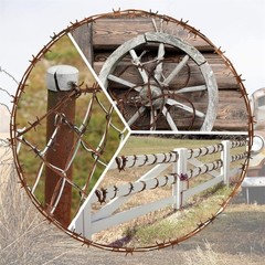 Fake Rusted Barbed Wire Halloween Decorations Plastic Barb Wire Decorations