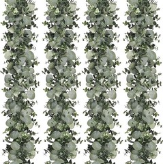 4 Packs 6FT Artificial Eucalyptus Garland, Faux Greenery Garland Hanging Fake