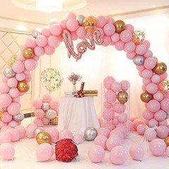 Chamvis Balloon Arch Kit, 9FT Height & 10FT Width Adjustable Balloon Arch Stand
