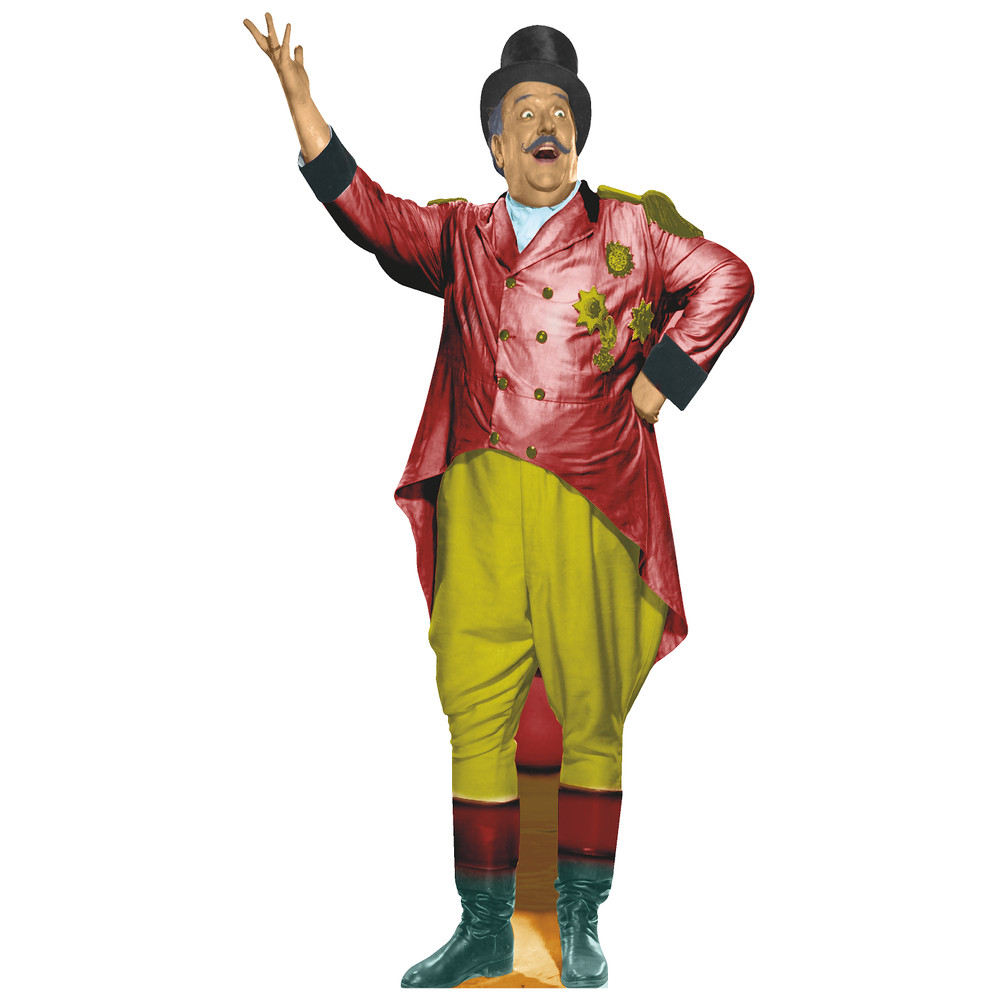 SP12544 Circus Ring Master Cardboard Cutout Stande