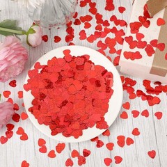 Reusable Heart-Shaped Glitter Confetti for Unforgettable Valentine’s Day