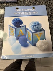 Blue Baby Shower Decorations Boy It’s a Boy Baby Shower Party Supplies