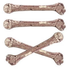 4 Pcs Halloween Decoration Bones Accessories Artificial Prank Prop