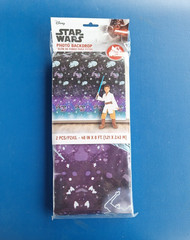 3 Pcs Star Wars Photo Backdrop, Birthday Party Decorations Candle, Banner (B11)
