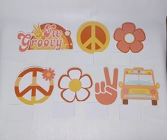 » Two Groovy » Birthday Party Paper Honeycomb Decorations