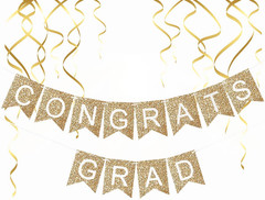 Graduation Decorations 2026, Congrats Grad Banner for Congratulations Graduate G