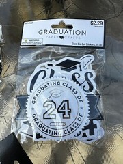 Large Lot 2024 Graduation Party Decorations-Black Gold Silver
