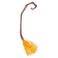 Crooked Witches Broom Halloween Fancy Dress 88cm x 20cm