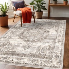 Washable Area Rugs 3×5 Entryway: Soft Low Pile Mat Machine Washable Indoor Do…