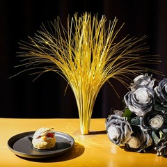 4 Pcs Plastic Metallic Spray Centerpieces for Table Decorations for Celebrati…
