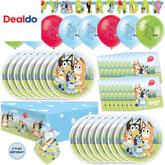 Bluey Birthday Decorations and Party Supplies | Serves 16 Guests | Bluey Party D