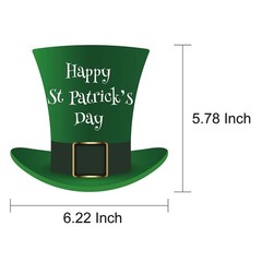 St. Patrick’s Day Party Decorations,30 Pcs Irish Shamrock St. Patrick’s Day H…