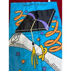 Graduation Banner With Cap & Diploma Design 32″ x 25″