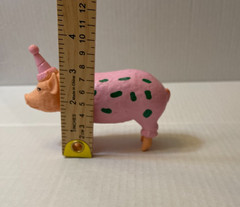 Cake Topper Birthday Ankyo Party Animals Target Bullseye Playground Pig Figure