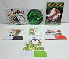 Ghostbusters Birthday Party Banner Cupcake Toppers Honeycomb Centerpieces Swirls