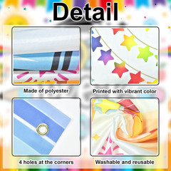 Preschool Graduation Backdrop Pre Kindergarten Congrats Grad Party Decoration 20