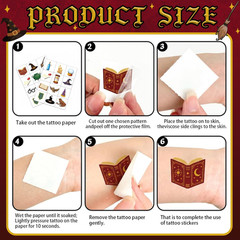 209pcs Wizard Birthday Party Decorations Set, Magic Theme Party Suppliers, Magic