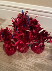 Bundle Celebration Supplies Red, White and Blue Party Decor 19 Pieces