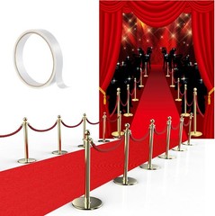 Red Carpet Party Decorations 6 x 5ft Movie Theme Paparazzi Photography Backdrop