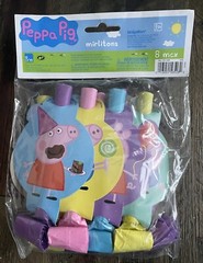 Peppa Pig Birthday Decoration Lot – Invitations / Confetti / Blowouts *New*
