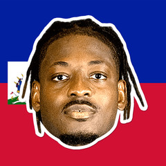 Haiti National Team Big Head Cutout – Carlens Arcus, Fafà Picault, Ricardo Adé