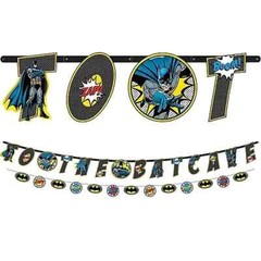 Batman Birthday Party Decorations Jumbo DoubleBanner Balloons 1 to 9 HeroesUnite