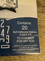 Amscan Add Any Age Boy Men Letter Number Banner Kit Birthday Party Decorations