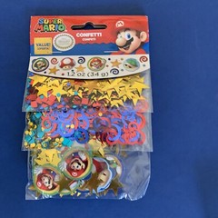 SUPER MARIO CENTERPIECE TABLE DECORATING KIT, Invitations, Thank you cards &Conf