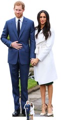 Coronation Jubilee Party Decorations Queen Royal Family Cardboard Cutout Prop