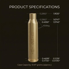 GOTICAL Red Dot Laser 22-250 Laser Bore Sighter Beam Boresight Hunting Tool B…