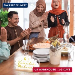 Frienda Eid Decorations for Home Islamic Ramadan Table Centerpieces Acrylic Eid