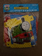DesignWare Thomas & Friends Multicolor Birthday Banner – 7 ft. 4 in.