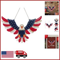 Patriotic American Eagle Wall Art 22» Metal 4th of July Indoor Outdoor Decor