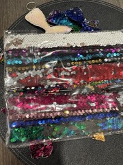 Mermaid Party Supplies Tablecloth Keychain Headband Gift Bags Tattoo Cake Decor
