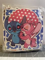 Pink Lilo and Stitch Birthday Party Balloons And Table Decorations New Seal Bag