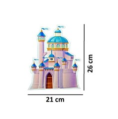 Birthday Decorations for Girls Curtain Balloon 71pcs Princess Garland Kit – CA