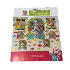 Cocomelon Table Decorating Kit – Multiple Centerpieces and Confetti Pieces