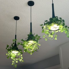 3 Pack (21Ft) Fake Ivy Garland Artificial Vines Leaf Flower 21FT, Green