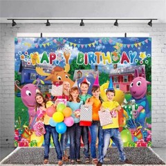 The Backyardigans Party Decorations Party Supplies Backdrop Banner Poster 7x5ft